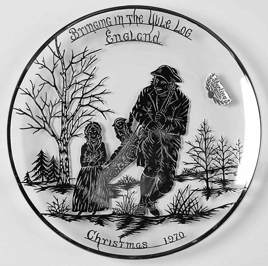 Christmas Customs England - No Box by Sterling America-1