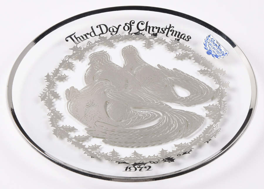 Twelve Days of Christmas Three French Hens - No Box by Sterling America-1