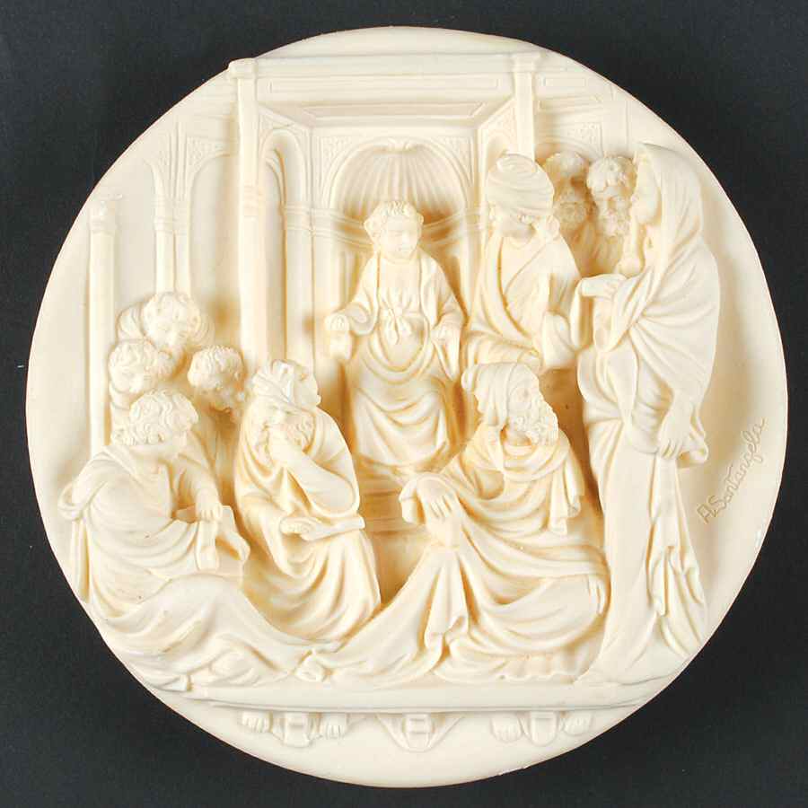 Ghiberti Doors Christ Among The Doctors - No Box by Studio Dante-1