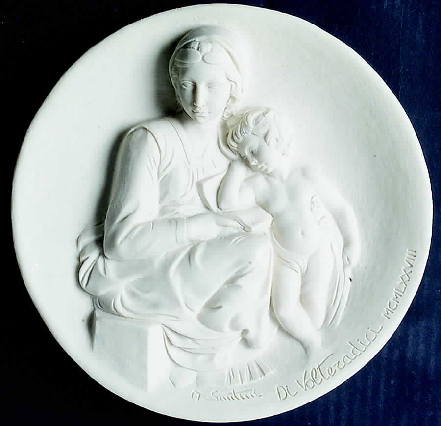Living Madonnas Pensive Madonna - With Box by Studio Dante-1