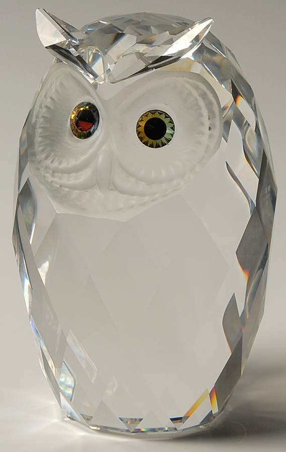 Woodland Friends Owl-Giant-Var 1 - Boxed by Swarovski-1