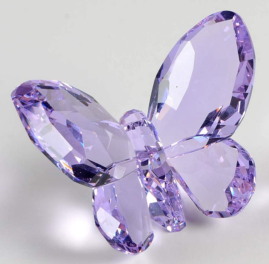 Butterflies Violet - No Box by Swarovski-1