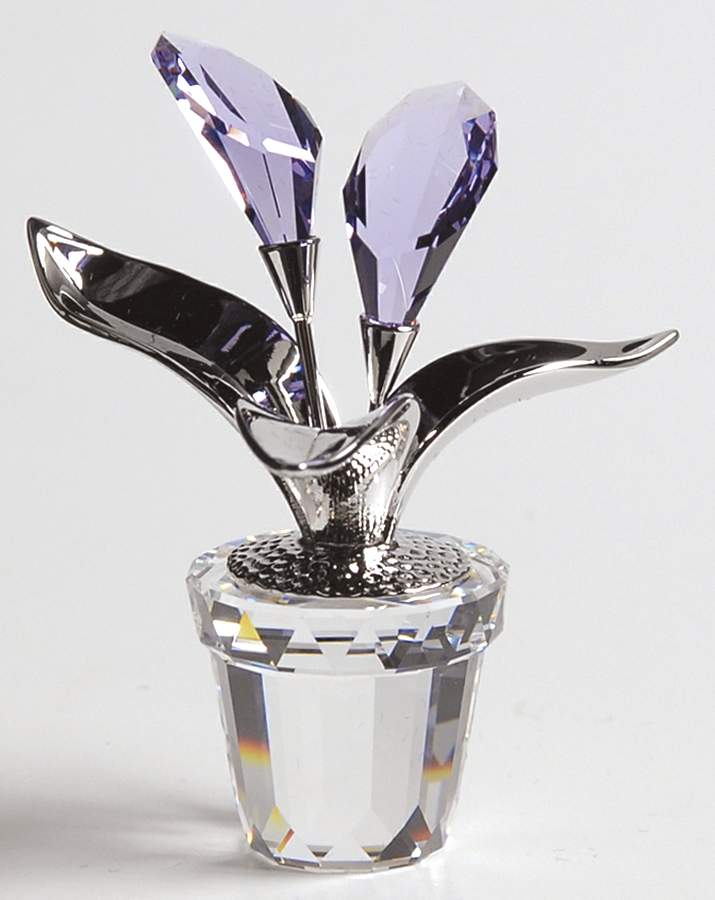 Flower Dreams Calla Lilies-Tanzanite - Boxed by Swarovski-1