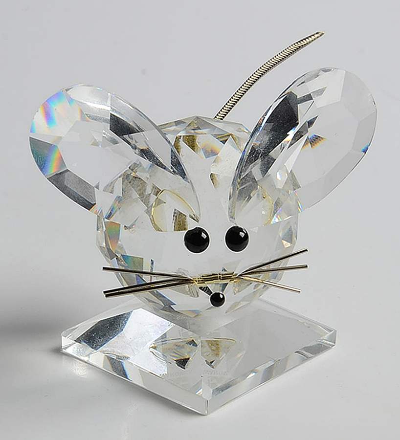 In A Summer Meadow Mouse-Medium-Floppy Tail 40mm Ears - No Box by Swarovski-1