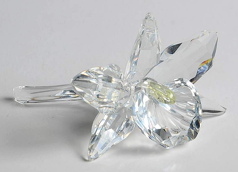 Exquisite Accents Orchid Yellow-Var 1-Light Yellow - Boxed by Swarovski-1