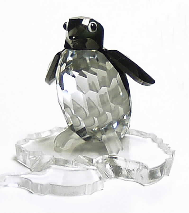 Kingdom of Ice and Snow Sir Penguin-With Clear Plastic Base - Boxed by Swarovski-1