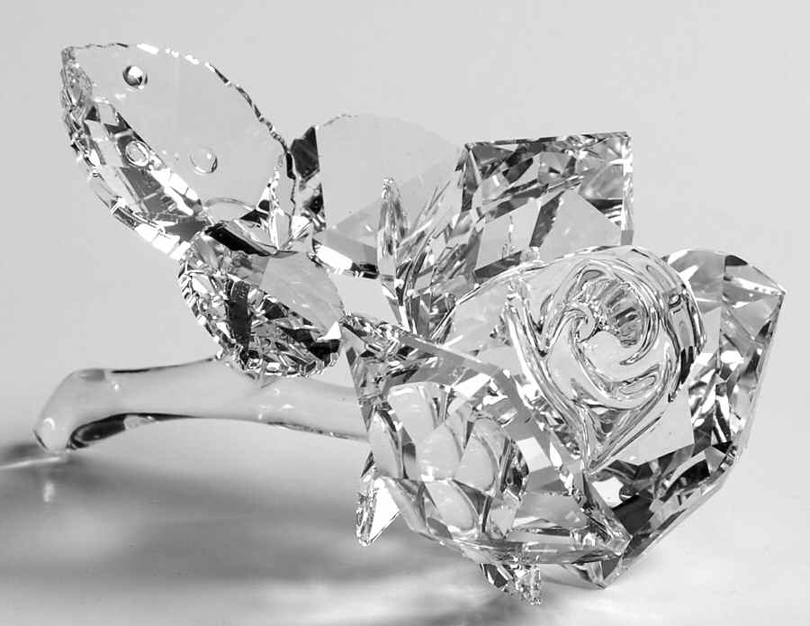 In The Secret Garden The Rose-Clear - With Box by Swarovski-1