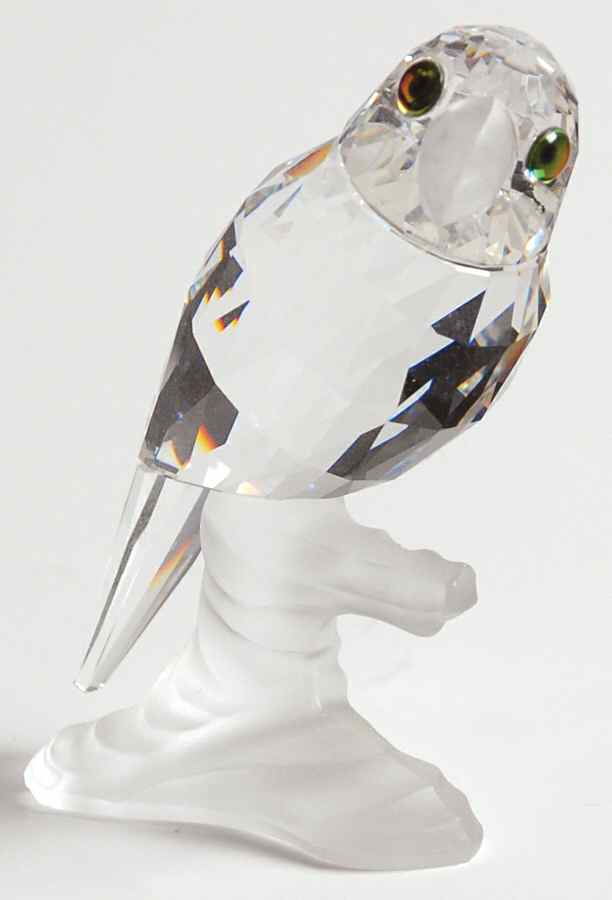 Up in the Trees Parrot-Frosted Beak And Base - Boxed by Swarovski-1