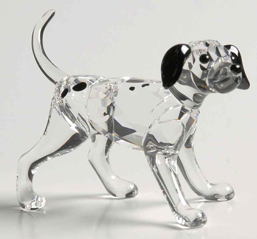 The Peaceful Countryside Dalmatian Puppy-Standing-Black Ears - No Box by Swarovski-1