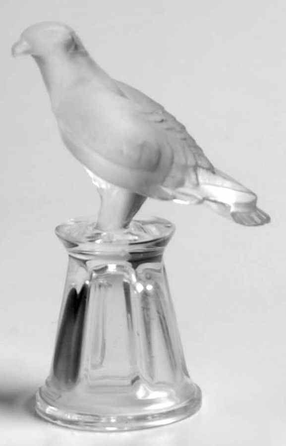 Crystal Thimble Eagle On Thimble-Straight Side Base - No Box by Swarovski-1