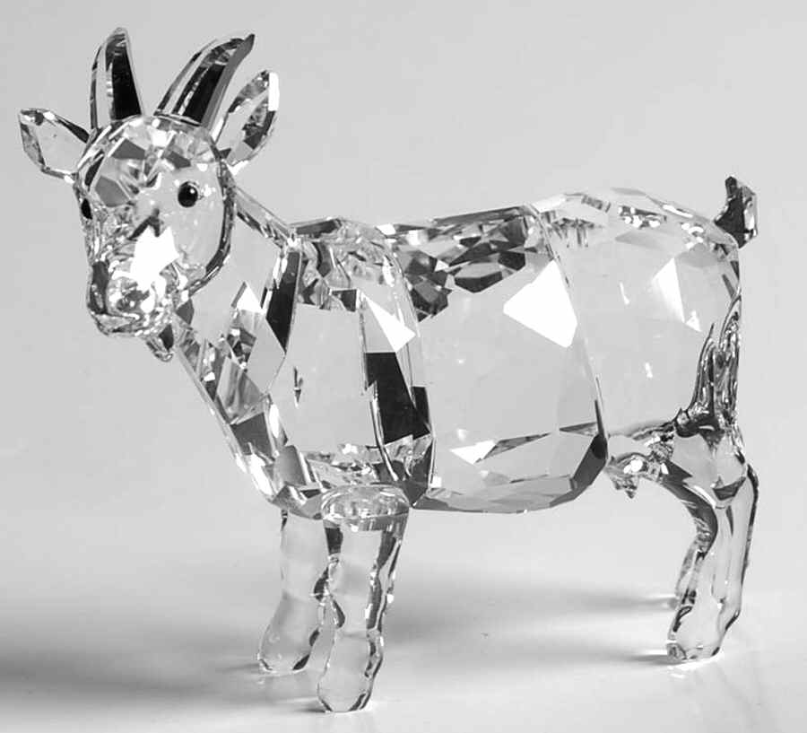 The Peaceful Countryside Goat - Boxed by Swarovski-1