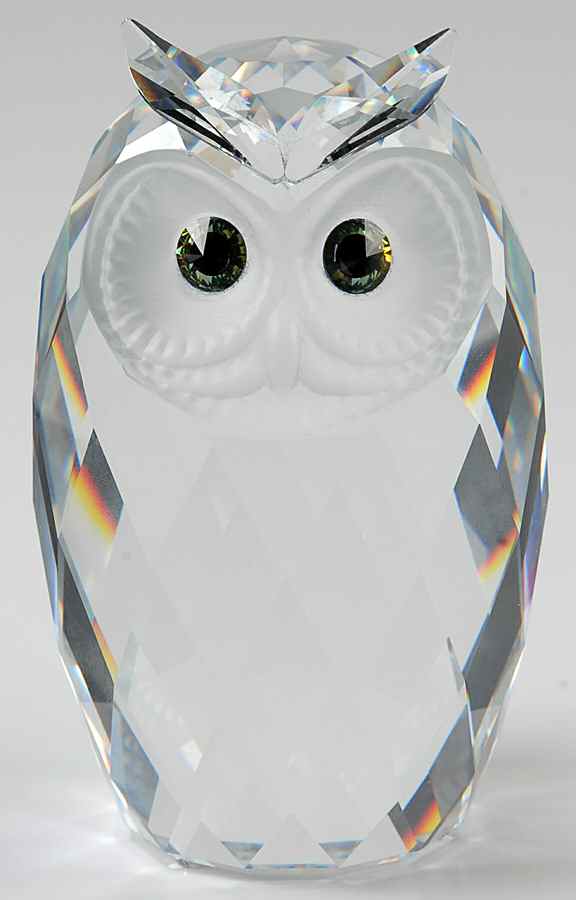 Woodland Friends Owl-Giant-Signed Collection Etching - No Box by Swarovski-1