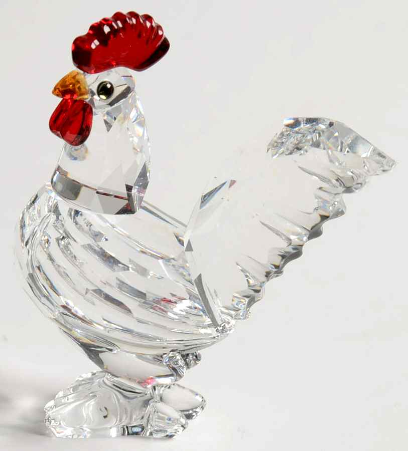 The Peaceful Countryside Cockerel-Rooster-Siam Comb - No Box by Swarovski-1