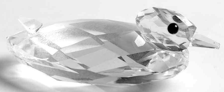 Beauties of the Lake Duck-Medium - No Box by Swarovski-1
