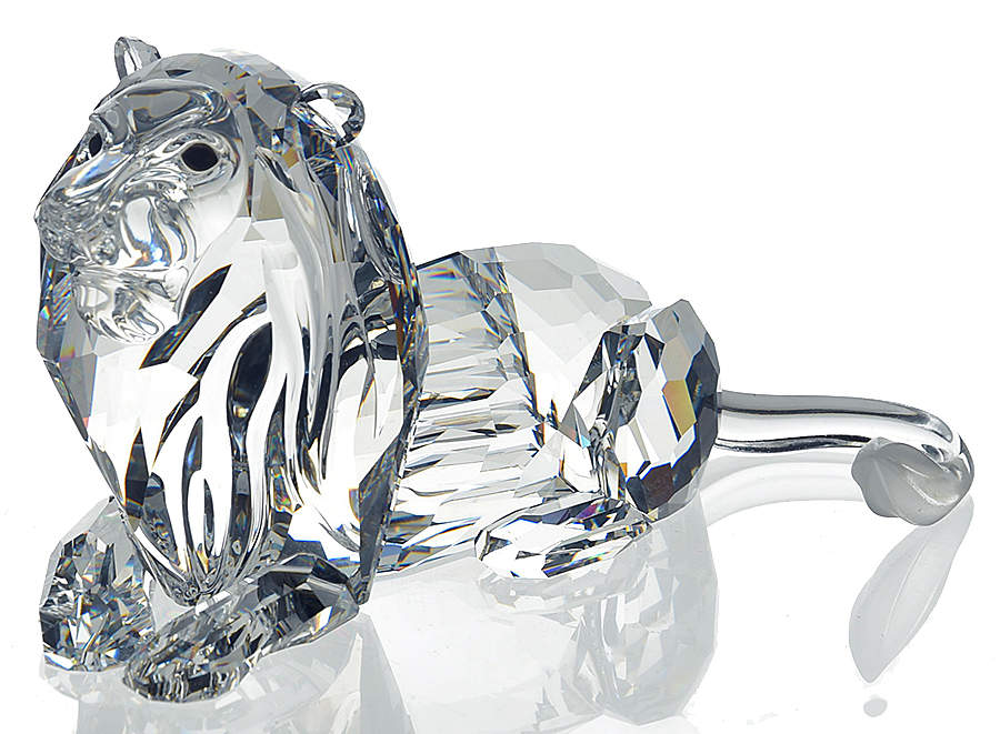 Collectors Society Figurines Lion-1995-Inspiration Africa - Boxed by Swarovski-1