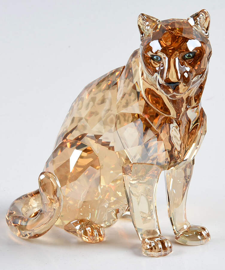 Collectors Society Figurines 2019 Amur Leopard Sofia - No Box by Swarovski-1