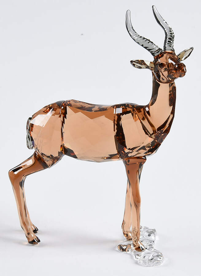 Collectors Society Figurines Gazelle-Companion - Boxed by Swarovski-1