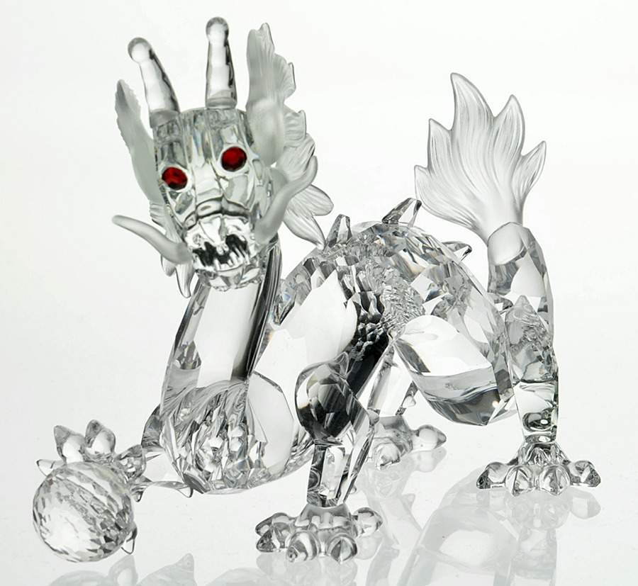 Collectors Society Figurines Dragon-1997-Fabulous Creatures - No Box by Swarovski-1