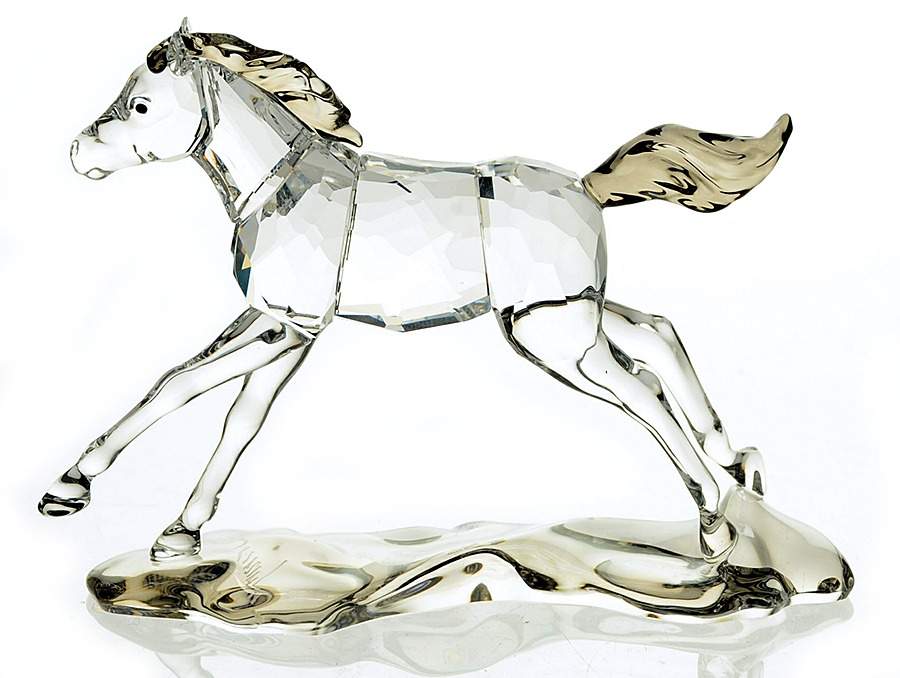 Collectors Society Figurines Foal-Companion - Boxed by Swarovski-1