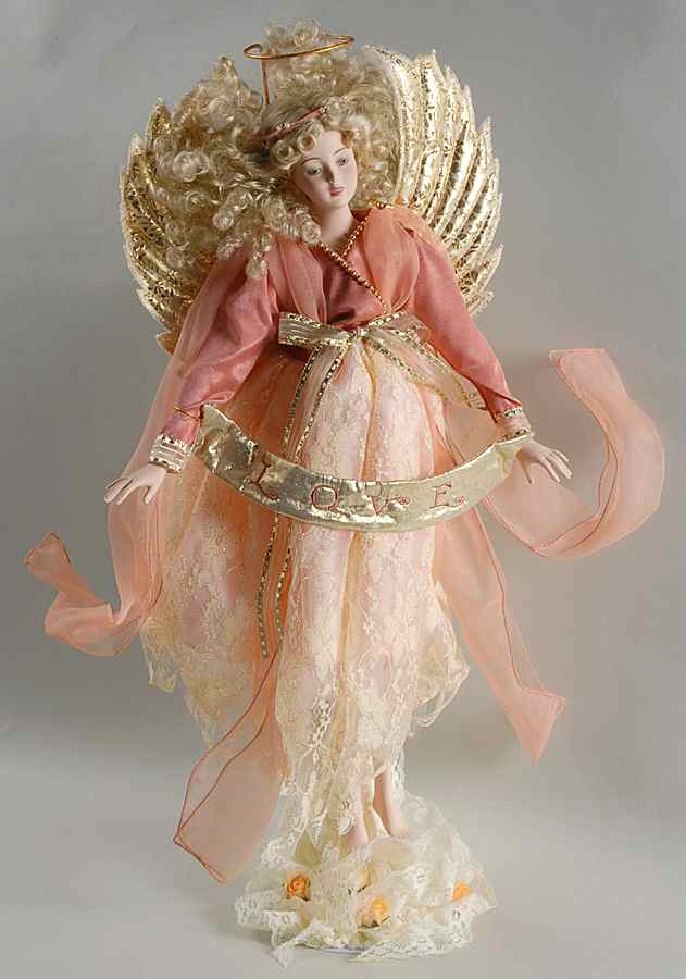 Connoisseur Doll Collection Love Angel - No Box by Seymour Mann-1