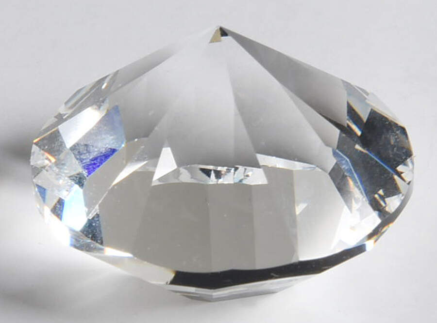 Swarovski Paperweights Miniature Chaton-European - Boxed by Swarovski-1
