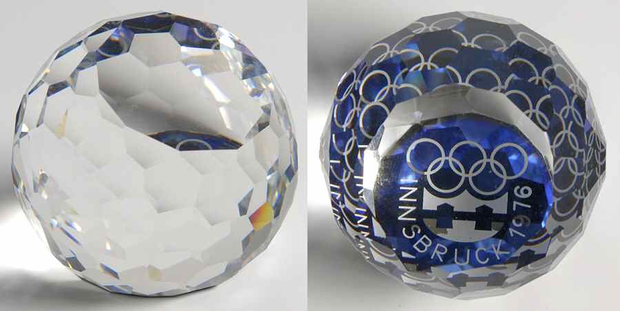 Swarovski Paperweights Innsbruck-12th Olympic Games - Boxed by Swarovski-1