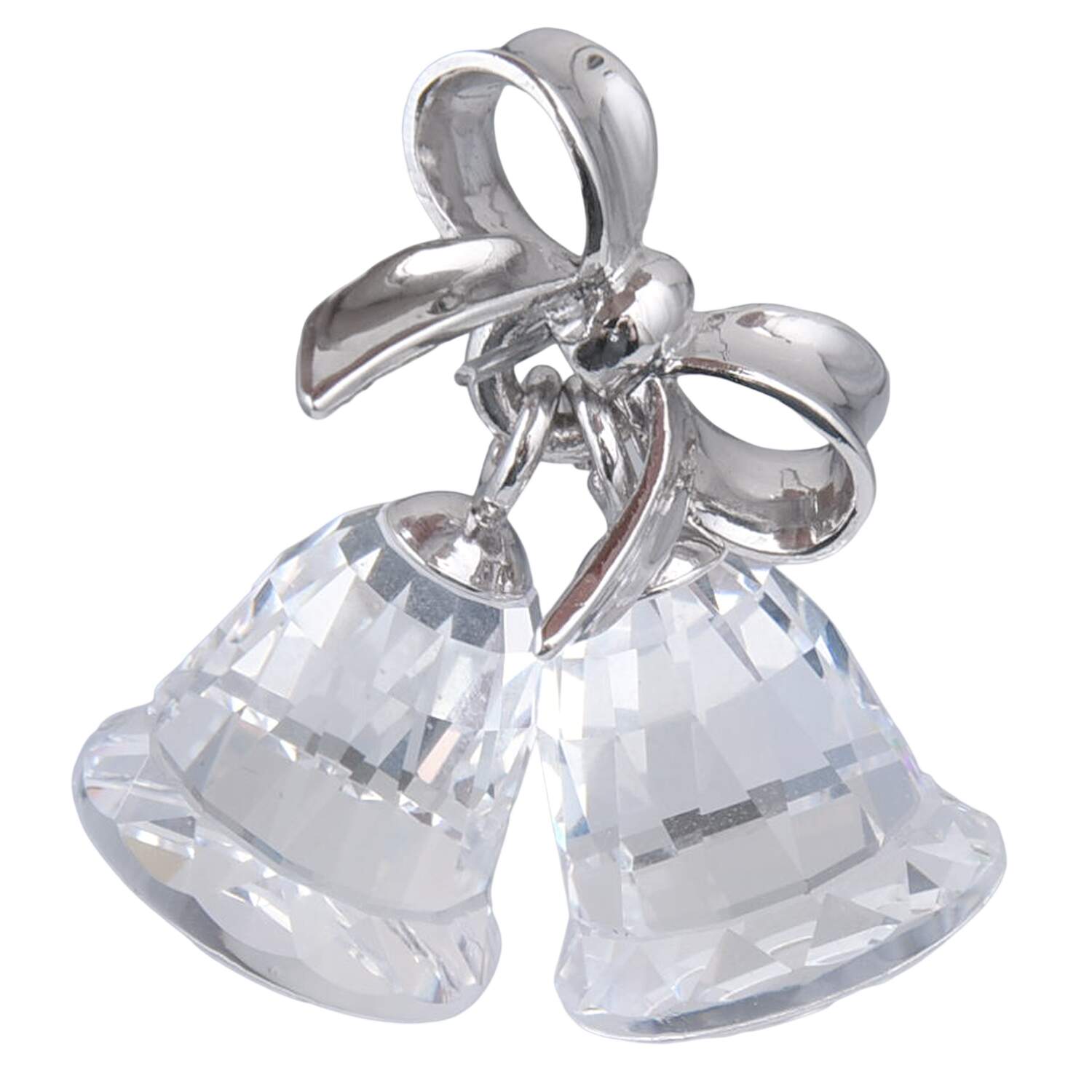 Celebrations Bells - Rhodium - Boxed by Swarovski-1