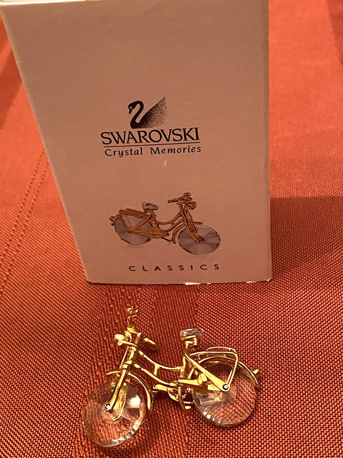Class of Their Own Bicycle - With Box by Swarovski-1