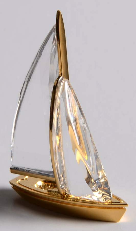 Class of Their Own Sailboat - Boxed by Swarovski-1