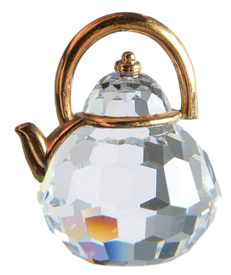 In Familiar Surroundings Tea Pot - Boxed by Swarovski-1