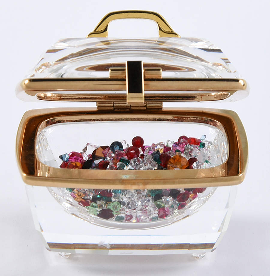 Secrets Beauty Case With Stones-Chest - No Box by Swarovski-1