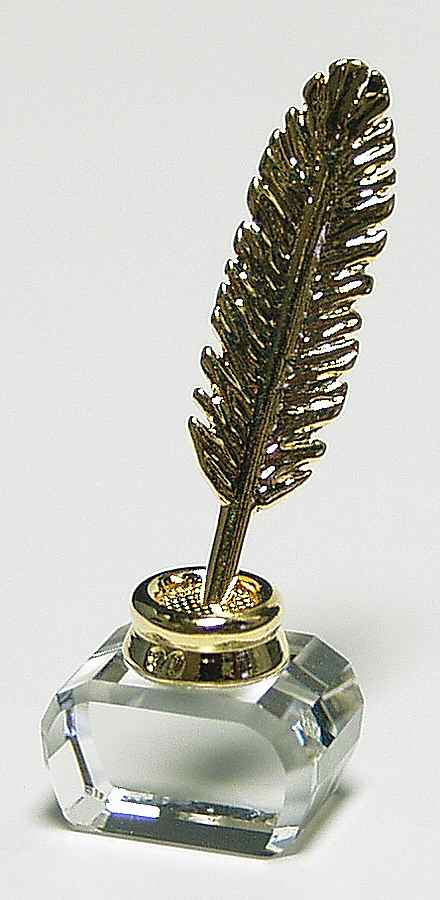 Your Special Treasures Inkwell With Quill - No Box by Swarovski-1
