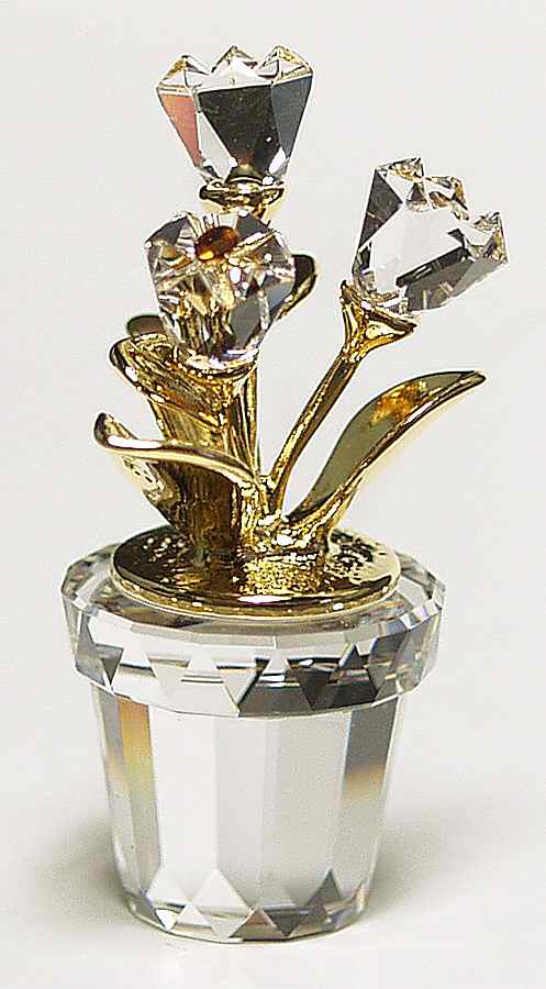 Your Special Treasures Flower Pot - Boxed by Swarovski-1