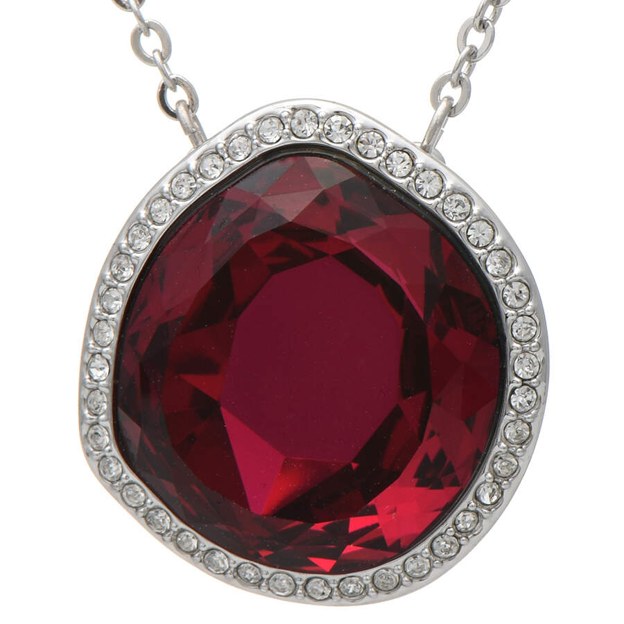 Pendants & Necklaces Breeze Ruby Necklace - Boxed by Swarovski-1