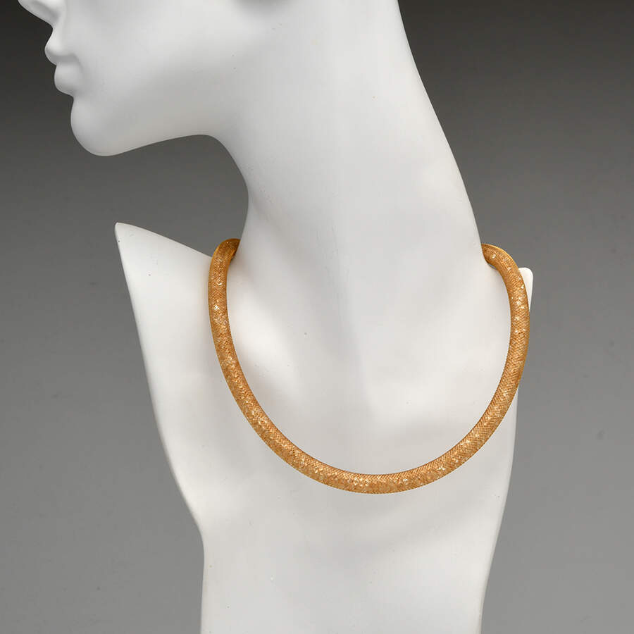 Pendants & Necklaces Stardust Deluxe Necklace - Rose Gold - Boxed by Swarovski-3