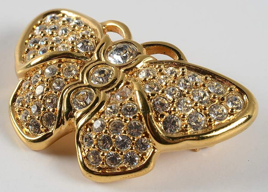 Brooches - Pins Butterfly Brooch - Boxed by Swarovski-1