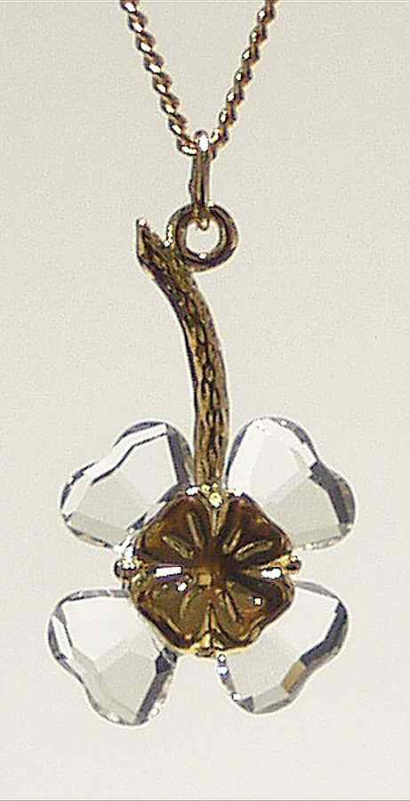 Crystal Memories Pendants Four Leaf Clover Pendant - Boxed by Swarovski-1