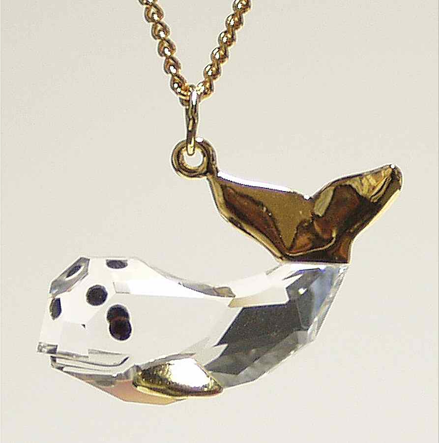 Crystal Memories Pendants Whale Pendant - Boxed by Swarovski-1