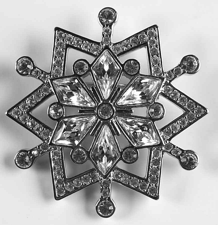 Christmas Brooches Snowflake - Boxed by Swarovski-1