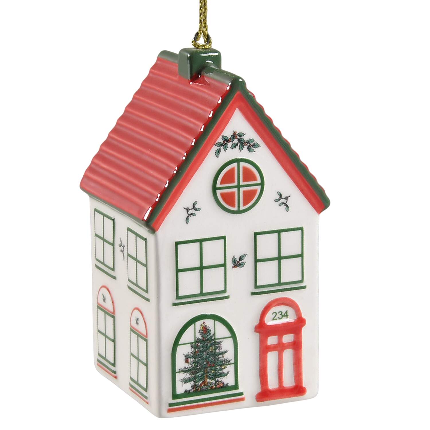 Christmas Tree Ornaments Spode Village Ornament - Boxed by Spode-1