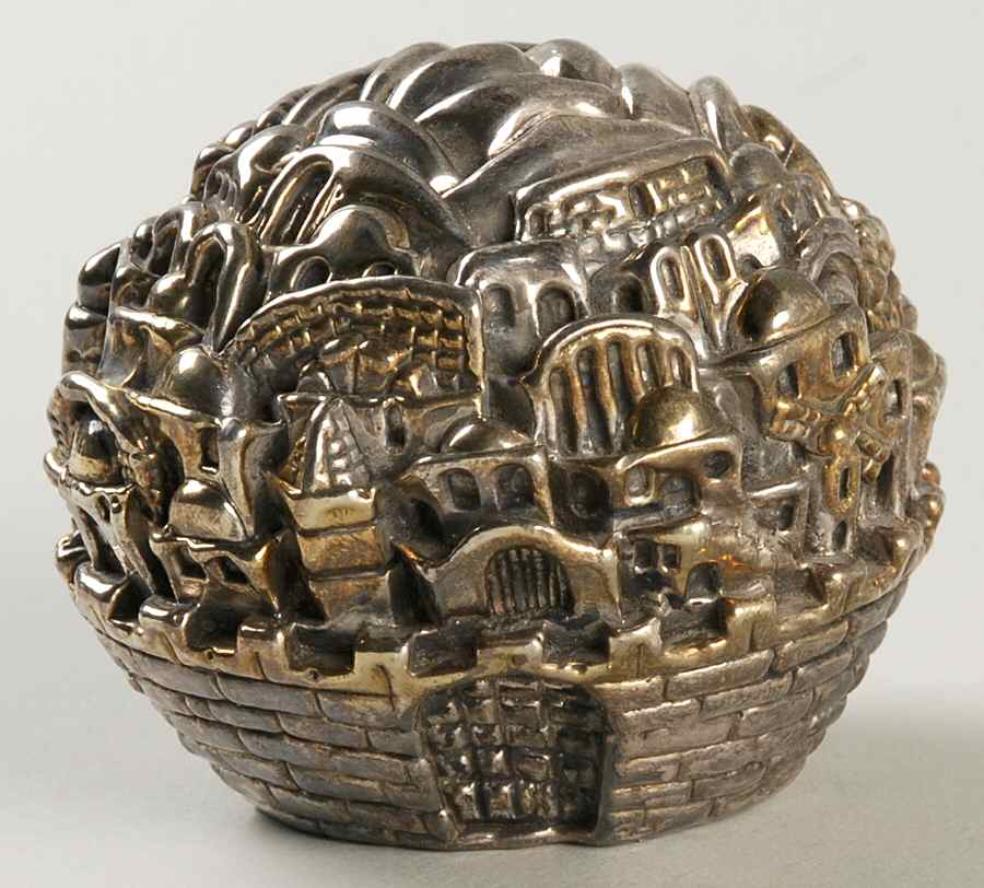 Sam Philipe Figurines Jerusalem Globe - No Box by Sam Philipe Gallery-1