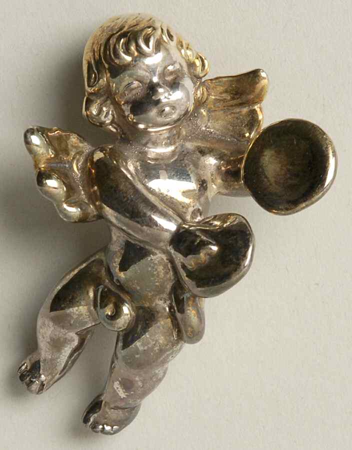 Sam Philipe Figurines Cherub W/ Cymbals - No Box by Sam Philipe Gallery-1