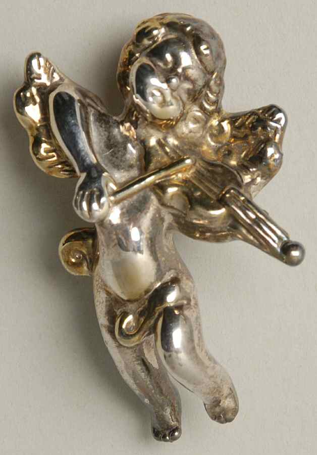Sam Philipe Figurines Cherub W/ Violin - No Box by Sam Philipe Gallery-1