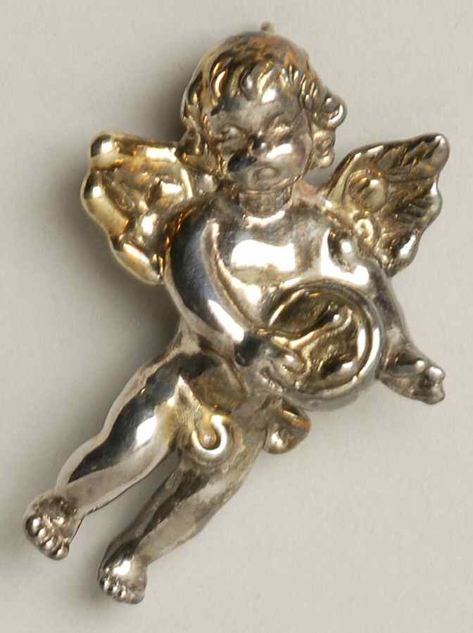 Sam Philipe Figurines Cherub W/ Drum - No Box by Sam Philipe Gallery-1