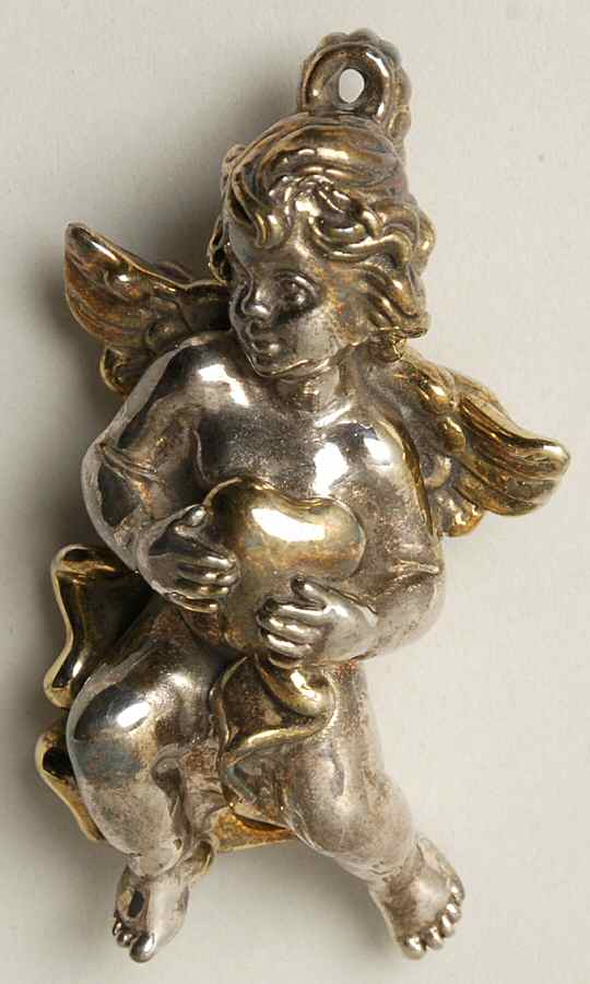 Sam Philipe Figurines Cherub W/ Heart - No Box by Sam Philipe Gallery-1