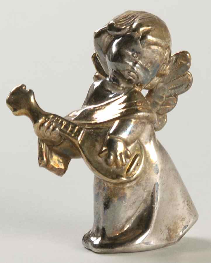 Sam Philipe Figurines Cherub W/ Mandolin - No Box by Sam Philipe Gallery-1