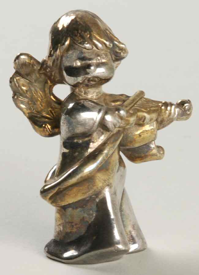Sam Philipe Figurines Cherub W/ Violin - No Box by Sam Philipe Gallery-1