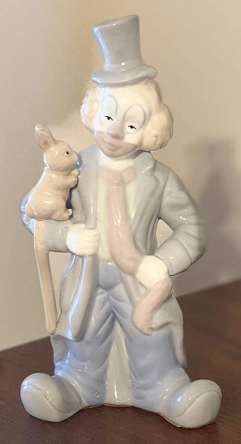Paul Sebastian Figurines Clown With Rabbit - Boxed by Paul Sebastian-1