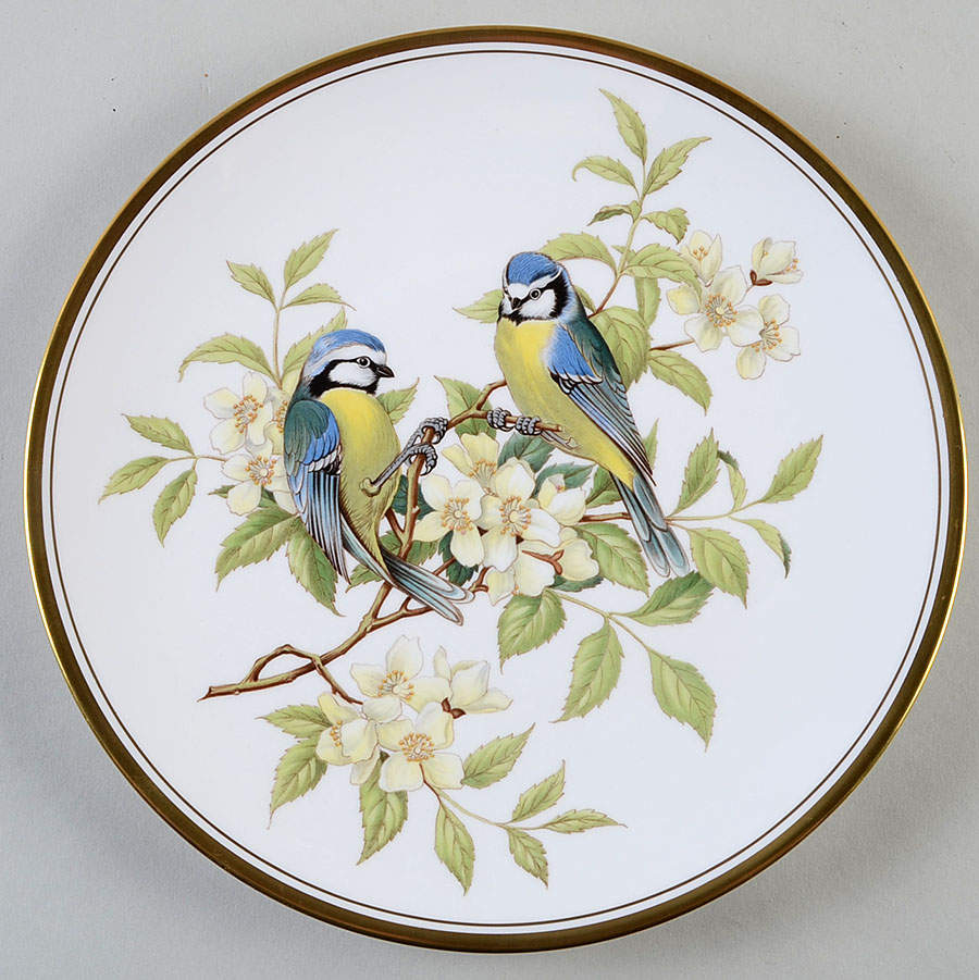 Garden Birds Blue Titmouse - With Box by Spode-1