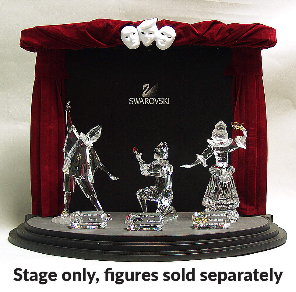 Collector Society Display Accessories Masquerade-Stage Display Trilogy - Boxed by Swarovski-1
